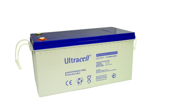 Levně Ultracell UCG200-12 (12V - 200Ah), VRLA-GEL trakční baterie