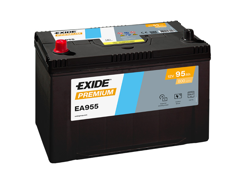 Exide Premium 12V 95Ah 800A EA955