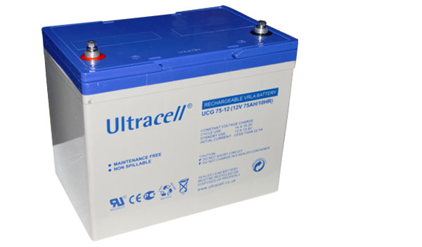 Levně Ultracell UCG75-12 (12V - 75Ah), VRLA-GEL trakční baterie