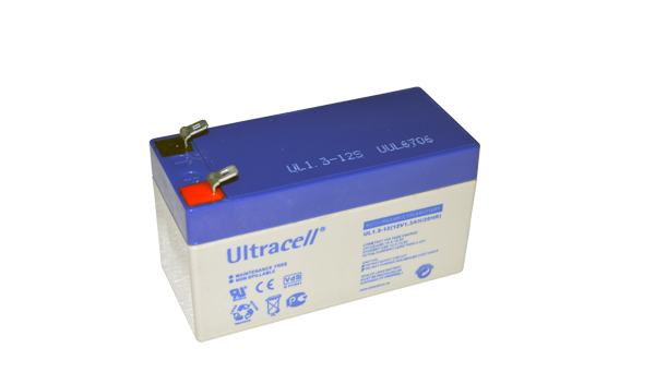 Levně Ultracell UL1.3-12 (12V - 1,3Ah), VRLA-AGM záložní baterie