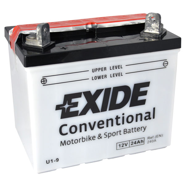 Levně Baterie EXIDE BIKE Conventional 24Ah, 12V, U1-9