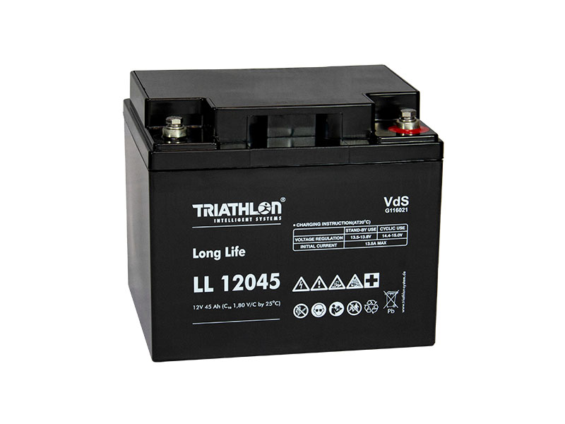 Levně TRIATHLON LL12045 (12V - 45Ah) Záložní baterie "long life"