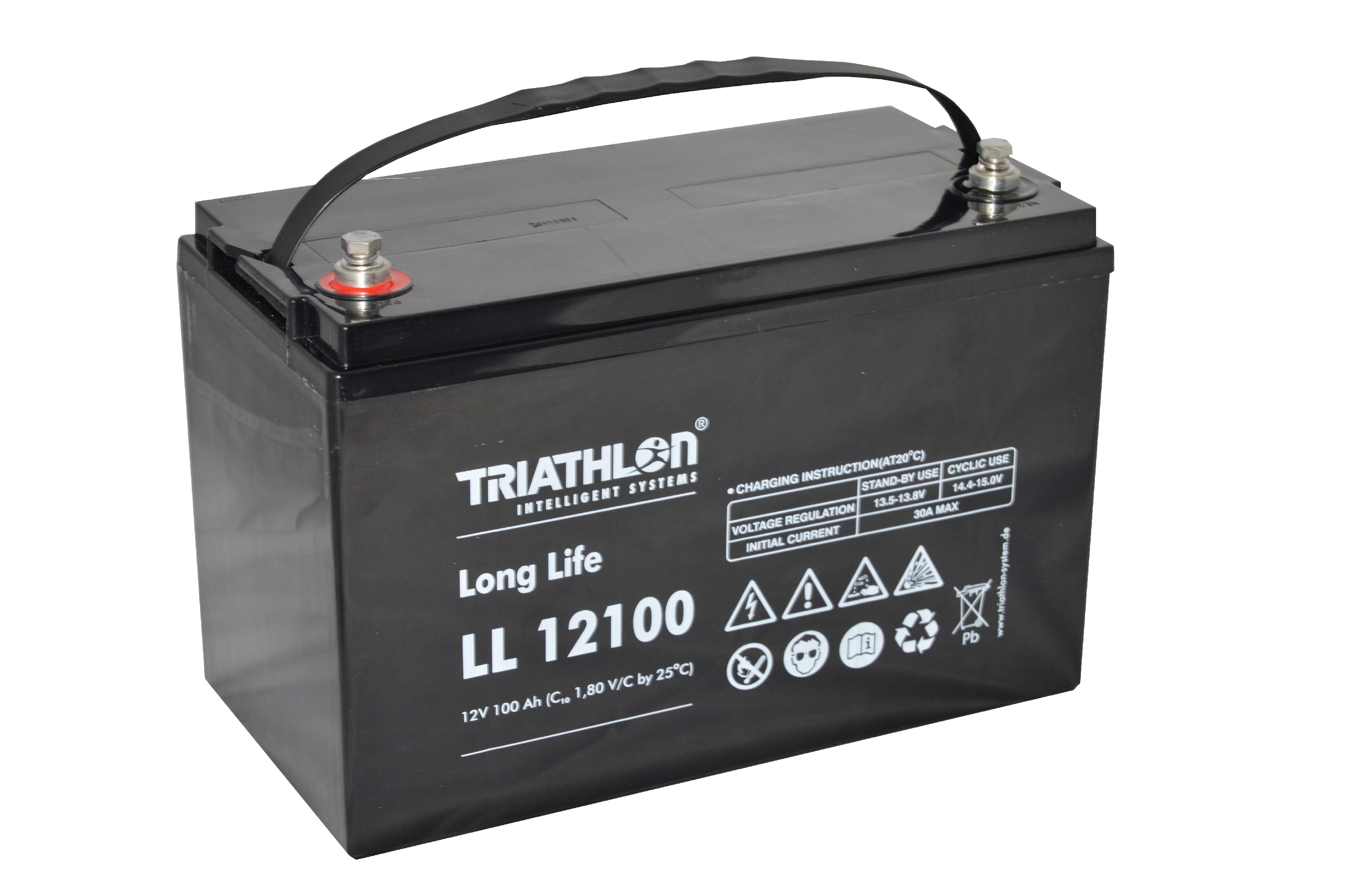 Levně TRIATHLON LL12100 (12V - 100Ah) Záložní baterie "long life"