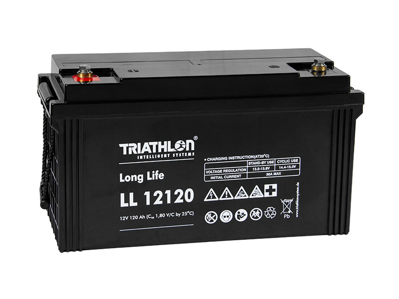 Levně TRIATHLON LL12120 (12V - 120Ah) Záložní baterie "long life"