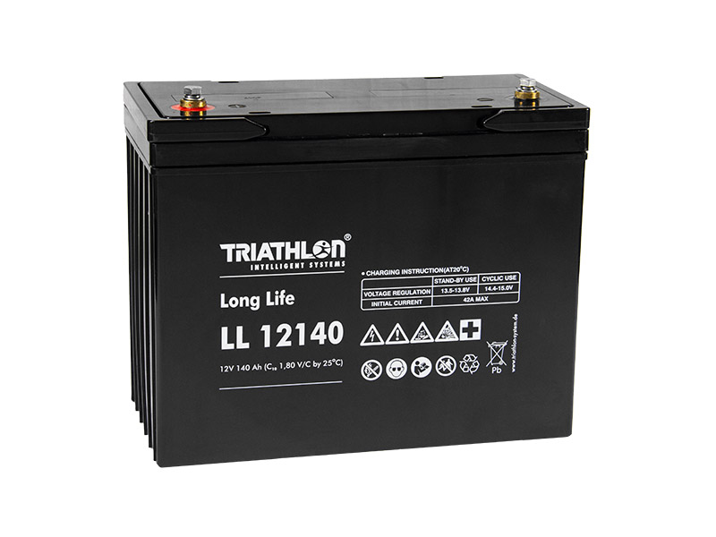 Levně TRIATHLON LL12140 (12V - 140Ah) Záložní baterie "long life"