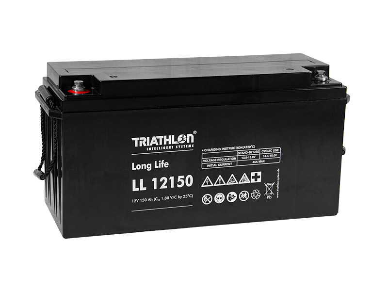 Levně TRIATHLON LL12150 (12V - 150Ah) Záložní baterie "long life"