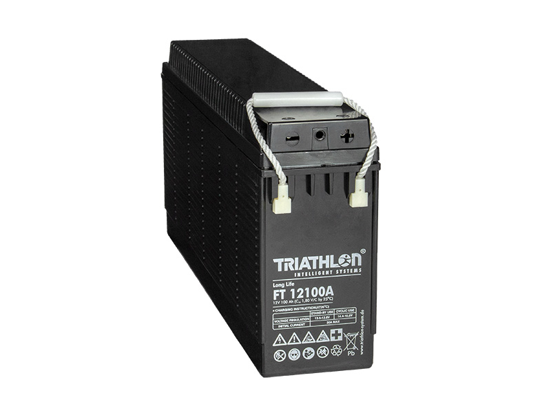 Levně TRIATHLON FT12100 (12V - 104Ah) Záložní baterie "front terminal"