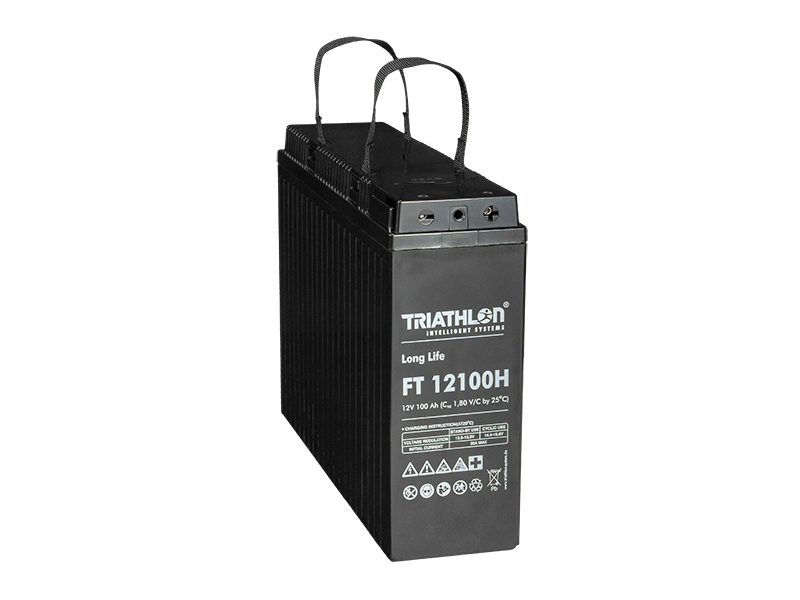 Levně TRIATHLON FT12100H (12V - 104Ah) Záložní baterie "front terminal"