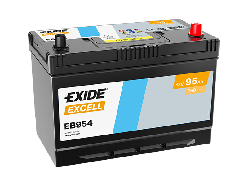 Exide Excell 12V 95Ah 720A EB954