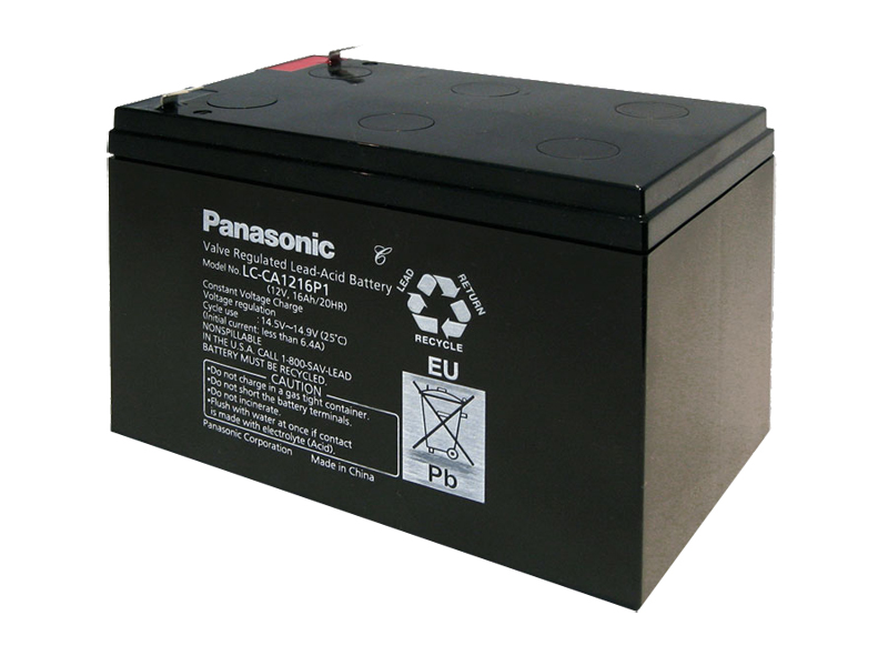 Levně Panasonic LC-CA1216P1, 12V - 16Ah, trakční baterie