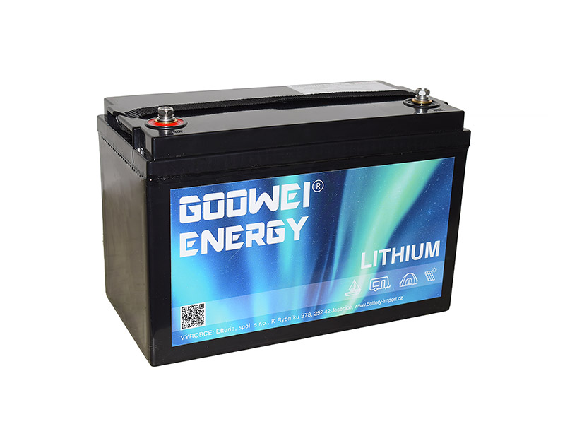 Levně Trakční (LiFePO4) baterie GOOWEI ENERGY LITHIUM LTX110-12, 110Ah, 12V s BMS