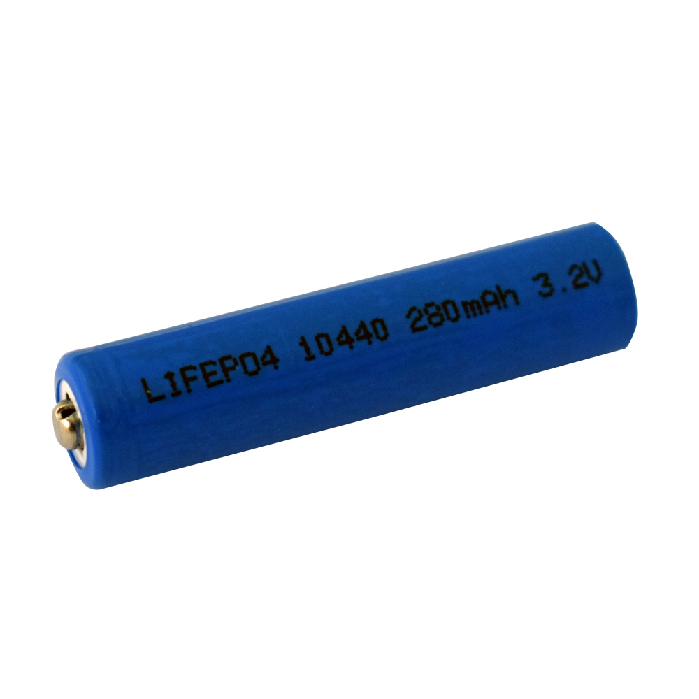 Levně Goowei Nabíjecí průmyslový článek AAA, baterie LiFePO4 10440 3,2V 280mAh