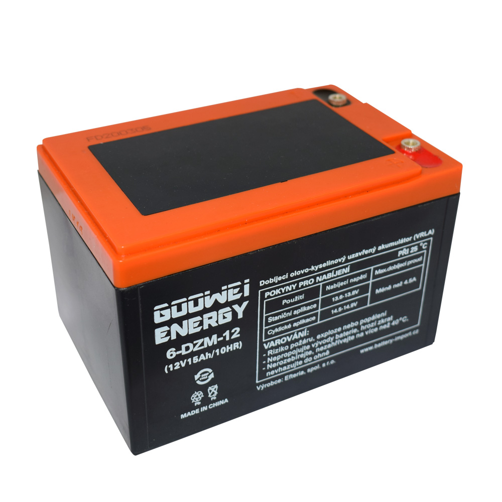 Levně GOOWEI ENERGY 6-DZM-12 15Ah 12V