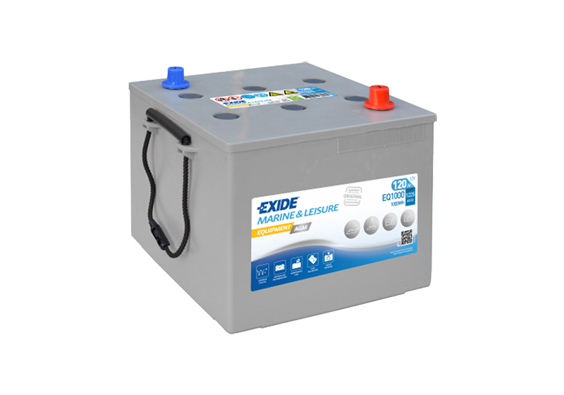 Levně Baterie EXIDE EQUIPMENT AGM 120Ah, 12V, EQ1000 (EQ 1000)