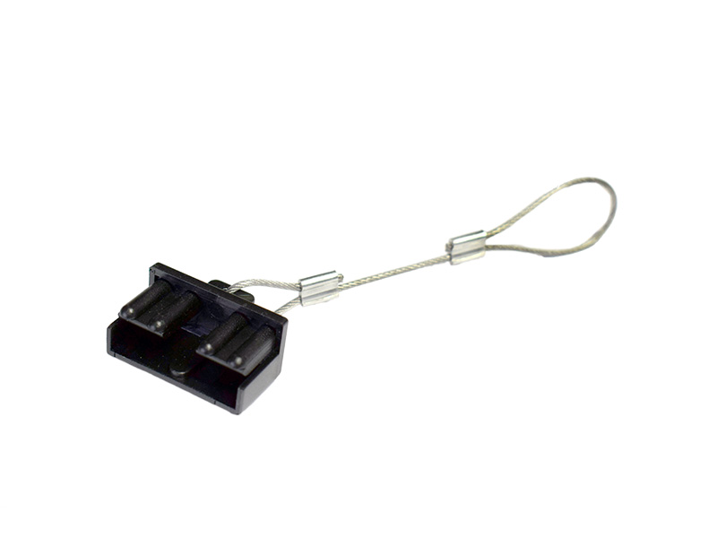 Levně Krytka konektoru SC50 černá plast