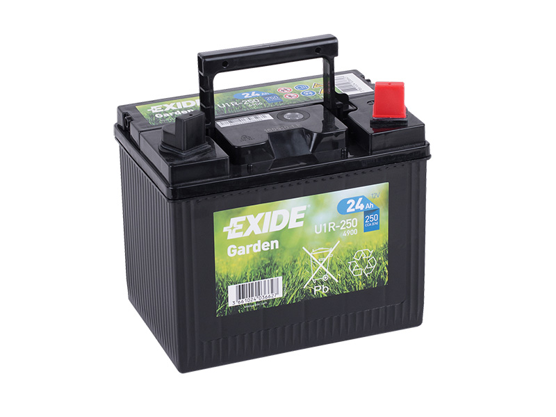 Levně Baterie EXIDE Garden 24Ah, 12V, U1R-250 (4900)