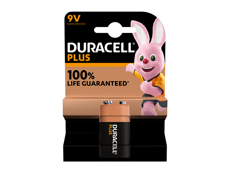 Levně Duracell Plus Power 9V 1ks 5000394105485