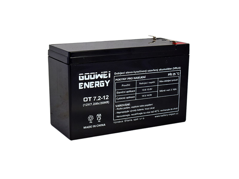 Levně GOOWEI ENERGY OT7.2-12 7.2Ah 12V