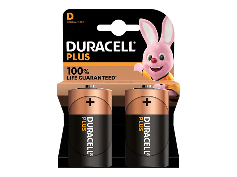 Levně DURACELL Plus Power 1.5V, D (MN1300)