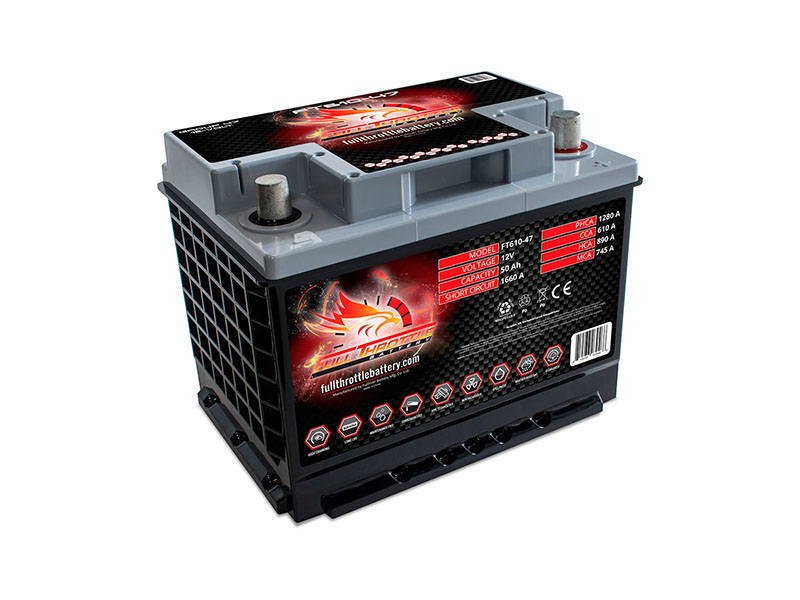 Levně FULL THROTTLE Autobaterie FT610-47, 50Ah, 12V