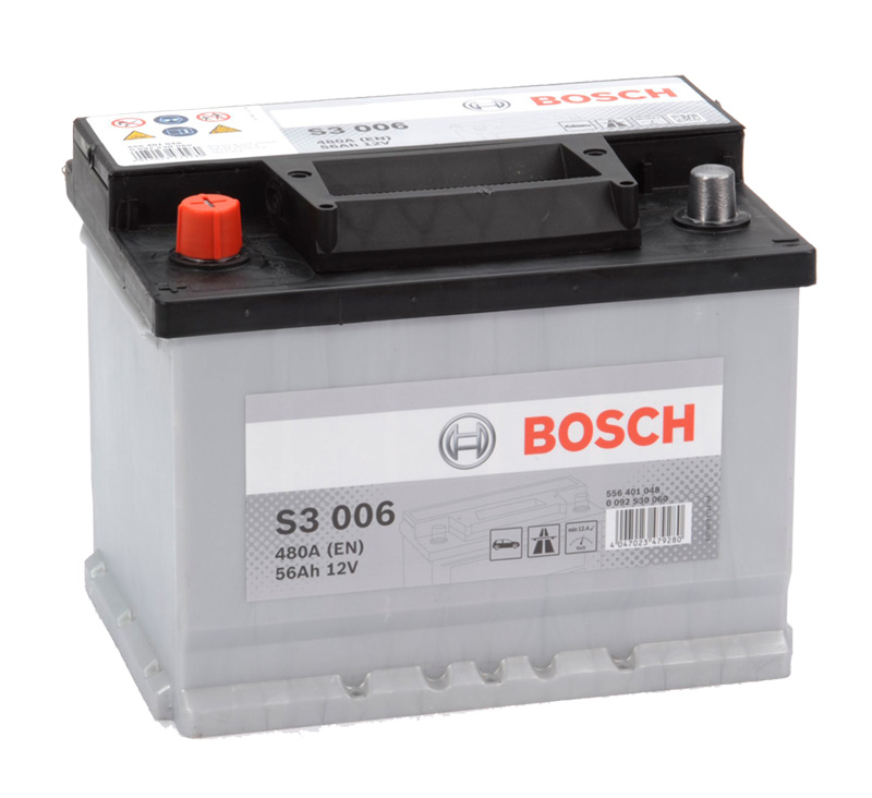 Levně BOSCH S3 12V 56Ah 480A 0 092 S30 060