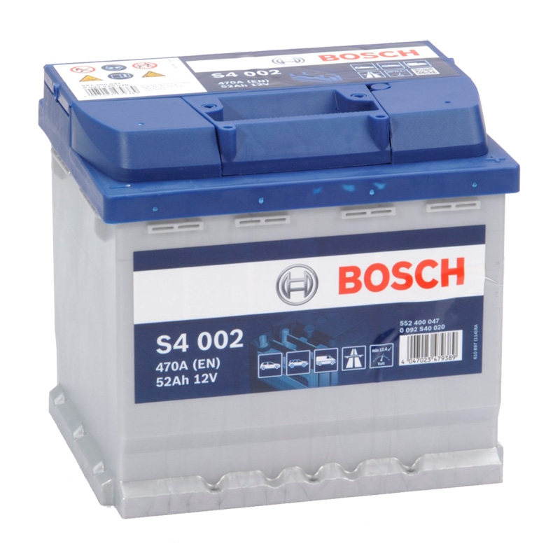 Levně BOSCH S4 12V 52Ah 470A 0 092 S40 020