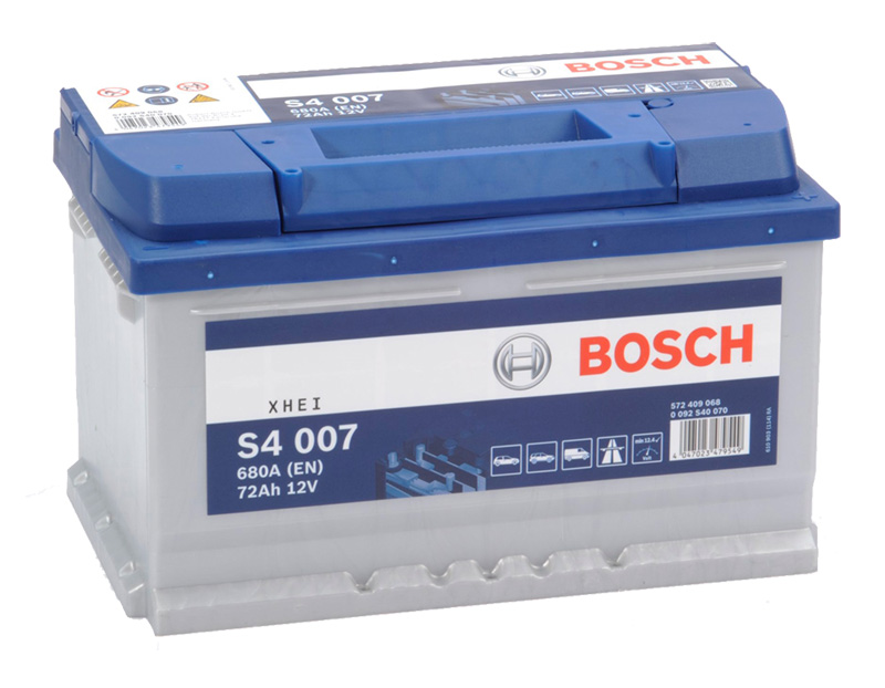 BOSCH S4 12V 72Ah 680A 0 092 S40 070