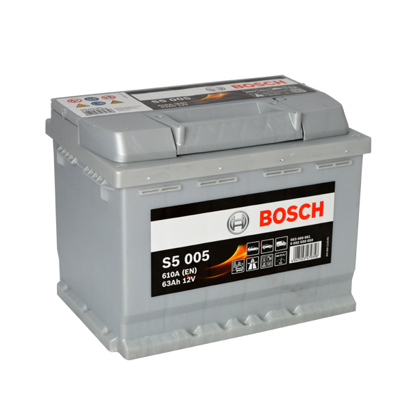 Levně BOSCH S5 12V 63Ah 610A 0 092 S50 050