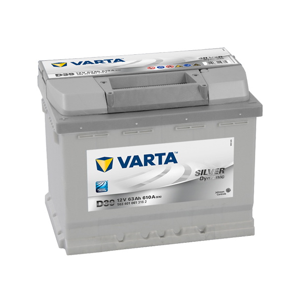 Levně VARTA SILVER Dynamic 12V 63Ah 610A 563 401 061