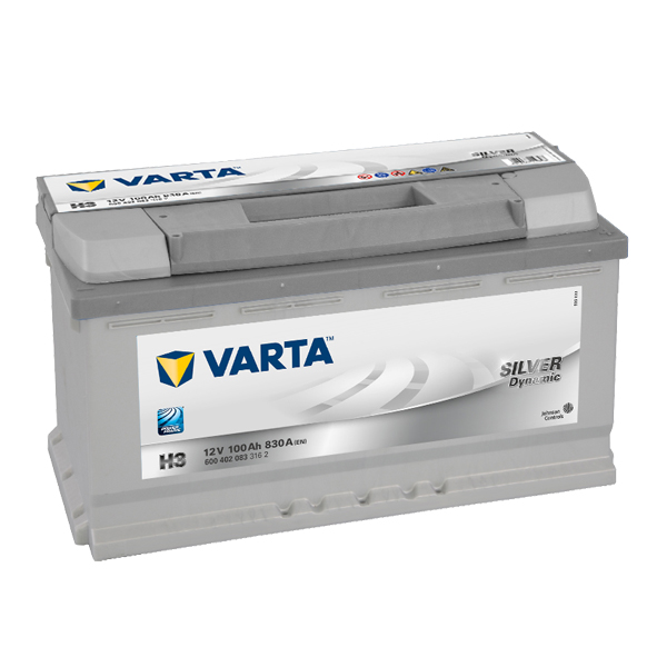 Levně VARTA SILVER Dynamic 12V 100Ah 830A 600 402 083