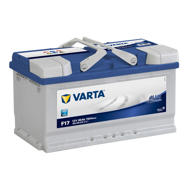 VARTA BLUE Dynamic 12V 80Ah 740A 580 406 074