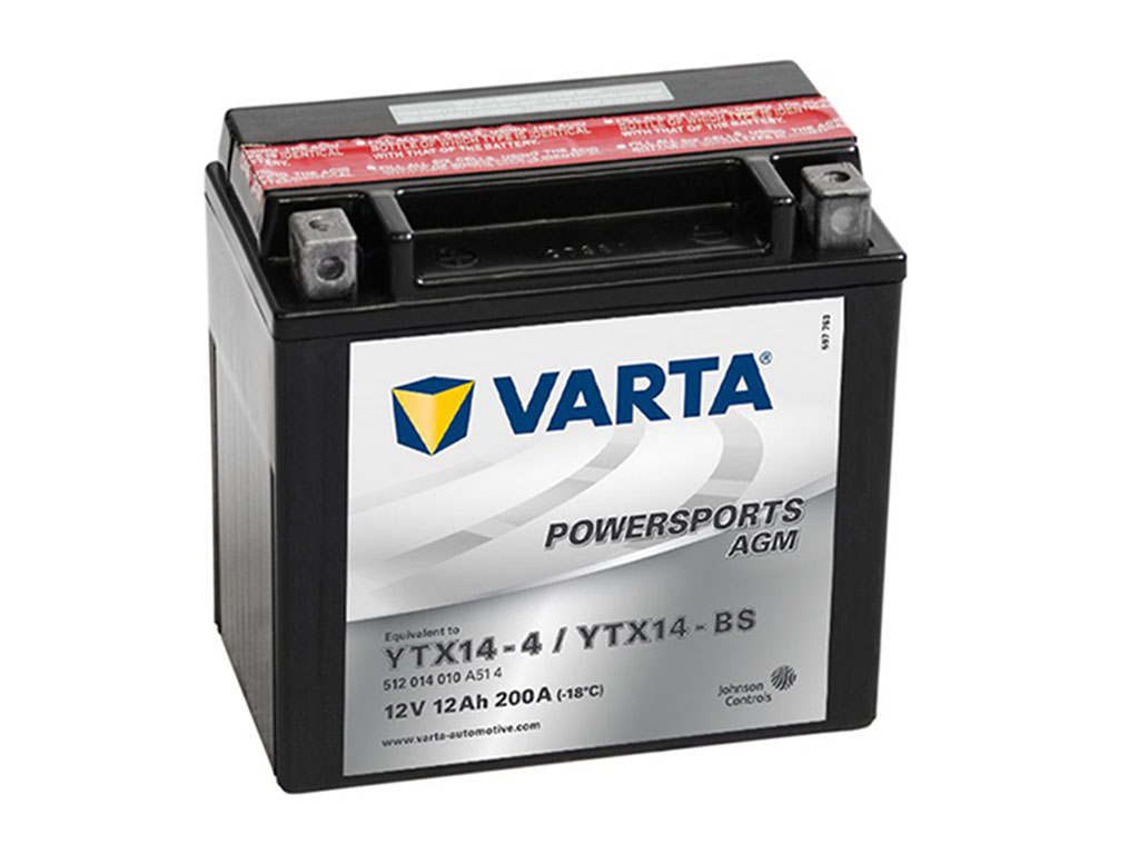 Levně Motobaterie VARTA YTX14-BS, 12Ah, 12V