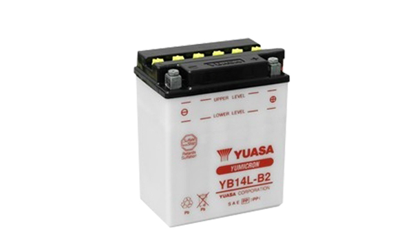 Levně Motobaterie YUASA (originál) YB14L-B2, 12V, 14Ah