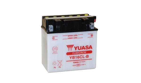 Levně Motobaterie YUASA (originál) YB16CL-B, 12V, 19Ah