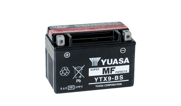 Levně Motobaterie YUASA (originál) YTX9-BS, 12V, 8Ah