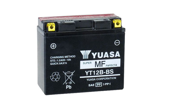 Levně Motobaterie YUASA (originál) YT12B-BS, 12V, 10Ah