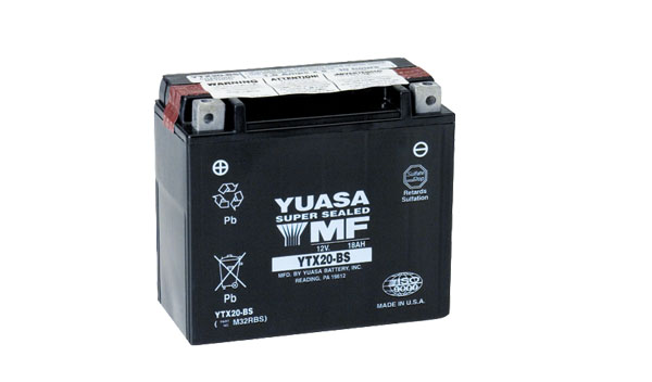 Levně Motobaterie YUASA (originál) YTX20-BS, 12V, 18Ah