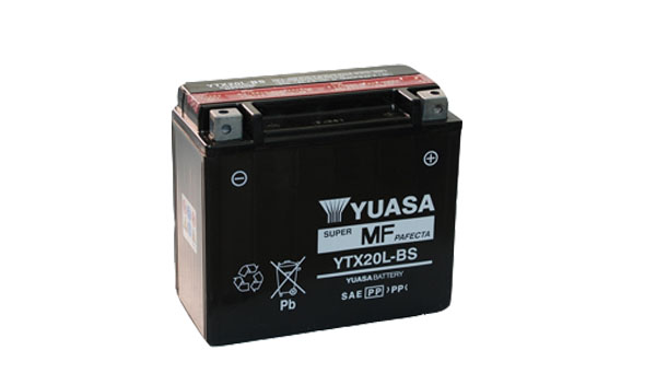 Levně Motobaterie YUASA (originál) YTX20L-BS, 12V, 18Ah