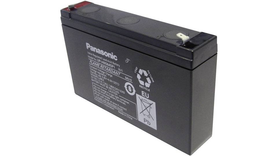 Levně Panasonic UP-VW0645P1, 6V - 7.9Ah, záložní baterie