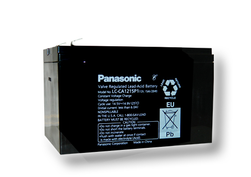 Levně Panasonic LC-CA1215P1, 12V - 15Ah, trakční baterie
