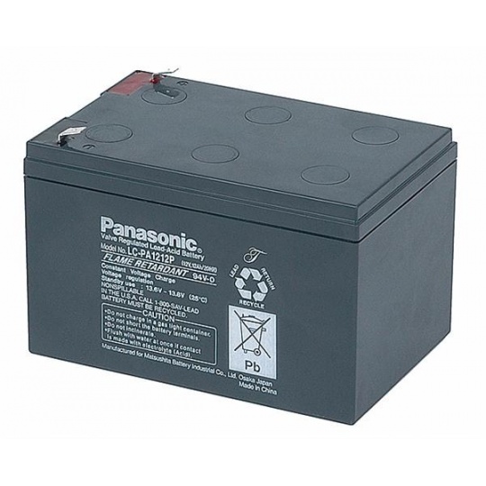 Panasonic LC-PA1212P1, 12Ah, 12V, záložní baterie