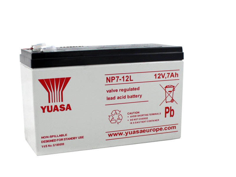 Levně Staniční (záložní) baterie YUASA NP7-12L, 7Ah, 12V