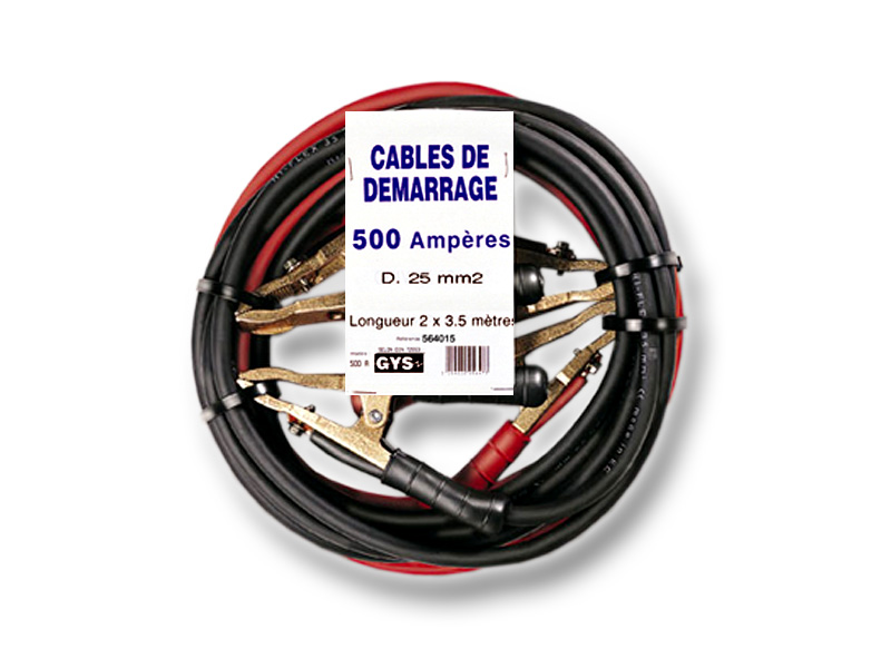 Levně Startovací kabely GYS PROFI, 500A, 25mm, 3.0m