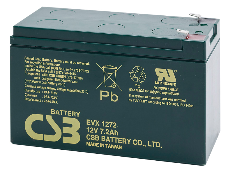 Levně CSB 12V 7,2Ah EVX1272 F2