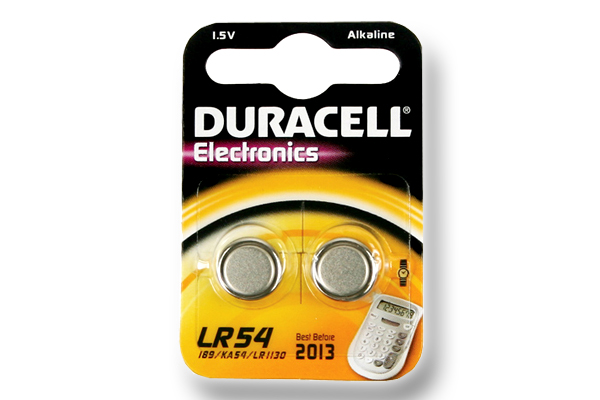 Levně DURACELL knoflíkový článek 1.5V, LR54