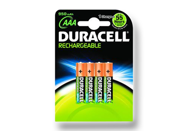 Levně DURACELL nabíjecí článek 900mAh, 1.2V, AAA (HR03)