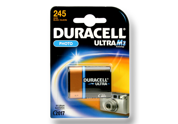 Levně DURACELL Photo Lithium článek 6V, CR245 (DL245)