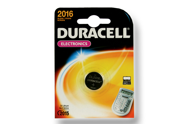 Levně DURACELL knoflíkový článek 3V, CR2016 (DL2016)