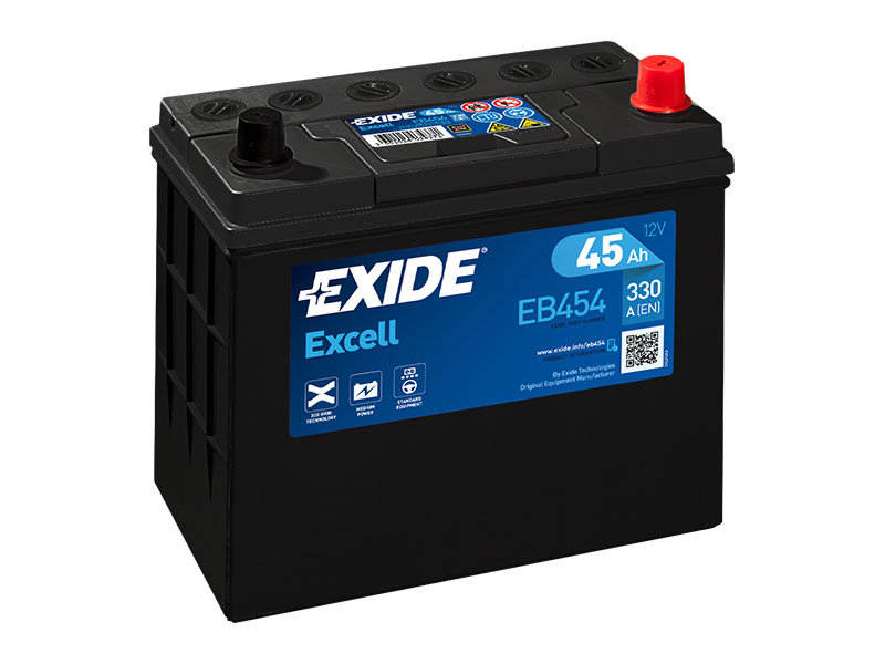 Levně Exide Excell 12V 45Ah 300A EB454