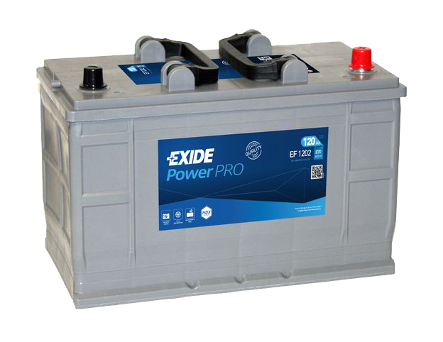 Levně Exide Professional Power 12V 120Ah 870A EF1202